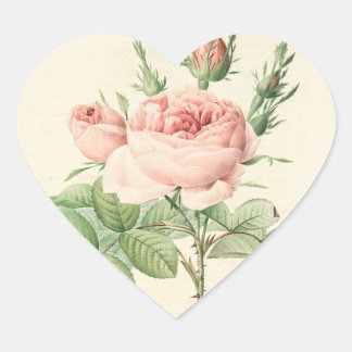 Vintage Roos Hart Sticker