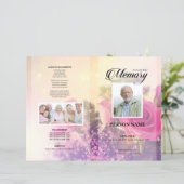 Vintage Roos Rouw Template (Staand voorkant)