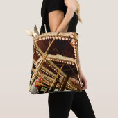 Vintage Rooster Carousel Tote Bag (Dichtbij)