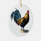 Vintage rooster keramisch ornament (Rechts)