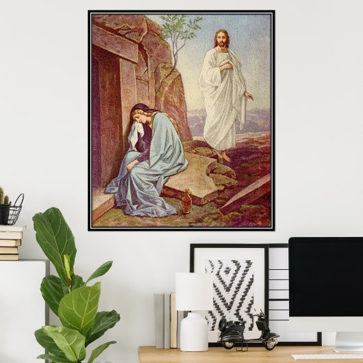 Vintage : rooster - poster (Thuiskantoor)