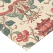 Vintage Rose & Bird Pattern Romantic Art Nouveau Tafelkleed (Gekanteld)