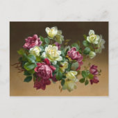 Vintage Rose Bouquet Briefkaart (Voorkant)