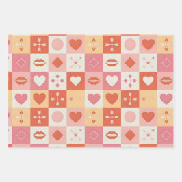 Vintage rose classic romantic inpakpapier vel