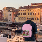 Vintage Rose Elegance  Bedrukte Rugzak