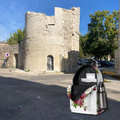 Vintage Rose Elegance  Bedrukte Rugzak