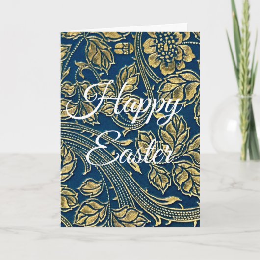 Vintage Rose Elegance Feestdagen Kaart (Voorkant)