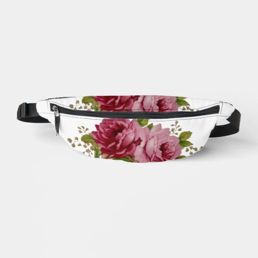 Vintage Rose Elegantie Heuptasje (Voorkant)
