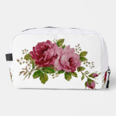 Vintage Rose Elegantie Toilettasje (Voorkant)