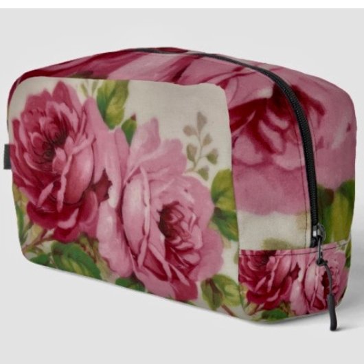 Vintage Rose Elegantie  Toilettasje