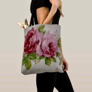 Vintage Rose Elegantie  Tote Bag