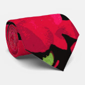 Vintage Rose Romantic Stropdas (Opgerold)