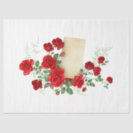 Vintage Rose Serie Design 118 Tissuepapier