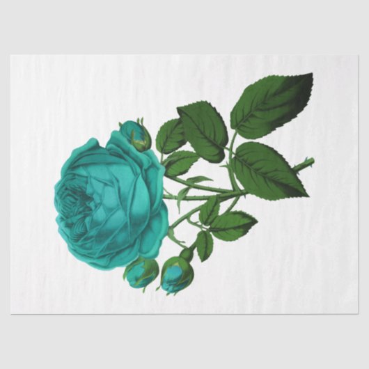 Vintage Rose Serie Design 132 Tissuepapier (Voorkant)