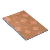 Vintage Rose Spiral Notebook Notitieboek (Rechterzijde)