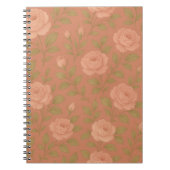 Vintage Rose Spiral Notebook Notitieboek (Voorkant)