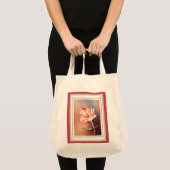Vintage Rose Traantaszak/Tote Tote Bag (Voorkant (product))