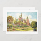 Vintage Rosenborg, Copenhagen, Denmark Briefkaart (Voorkant / Achterkant)
