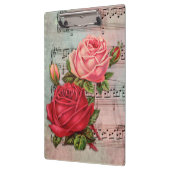 Vintage Roses and Music Notes Klembord (Links)