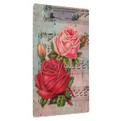 Vintage Roses and Music Notes Klembord (Rechts)