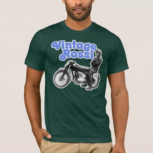 Vintage Rossi T-shirt (Voorkant)