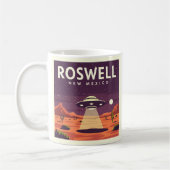 Vintage Roswell New Mexico Koffiemok (Links)