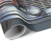 Vintage Route 66 Cadeaupapier (Rol Hoek)