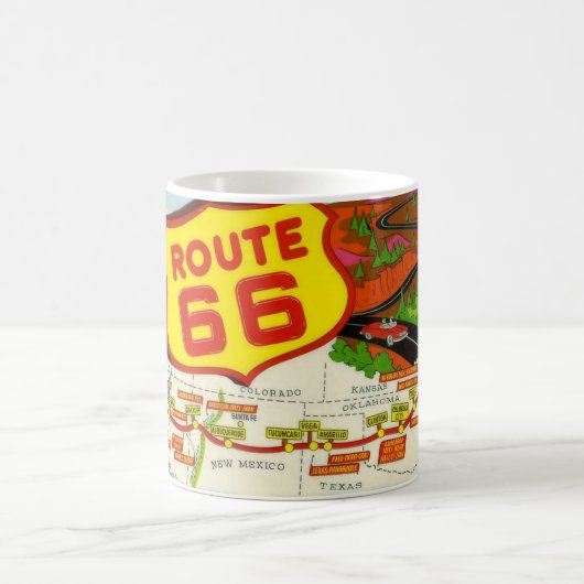 Vintage Route 66 Mok (Center)