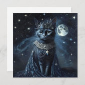 Vintage Royal Cats Save The Date (Voorkant / Achterkant)