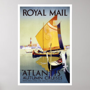 Vintage, Royal Mail Cruises Poster
