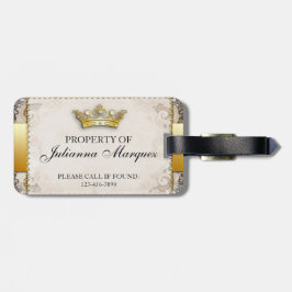 Vintage Royalty-eigendom, van Bagagelabel