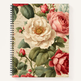 Vintage Roze Junk Journal Page notitieboek