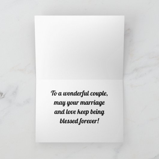 Vintage Rozen Jubileum Card Kaart (Binnen)