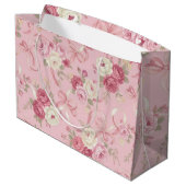  Vintage Rozen & Lintelogen Boog Grote Cadeautas (Achterkant Gekanteld)