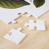 Vintage Rozen Mooie Roze Botanisch Legpuzzel (Zijkant)