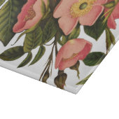 Vintage Rozen Mooie Roze Botanisch Snijplank (Hoek)