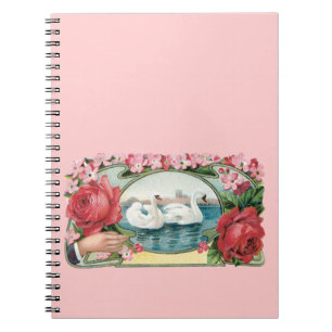 Vintage Rozen Notitieboek