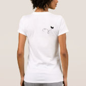 Vintage Rozen T-shirt (Achterkant)