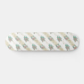 Vintage Rozenpatroon - Skateboard (Horizontaal)