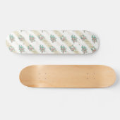 Vintage Rozenpatroon - Skateboard (Horizontaal)