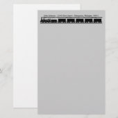 Vintage RR-motorcarrosserie Briefpapier (Voorkant / Achterkant)