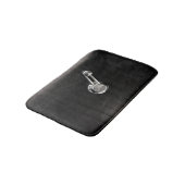 Vintage rubberen raampgras badmat (Gekanteld)