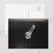 Vintage rubberen raampgras briefkaart (Voorkant / Achterkant)