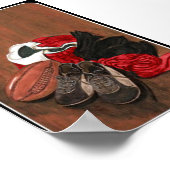 Vintage Rugby Poster (Hoek)