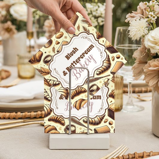 Vintage Rustic Bakery Servet