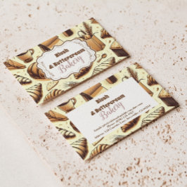 Vintage Rustic Bakery Visitekaartje