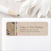 Vintage Rustic Floral Etiket (Insitu)