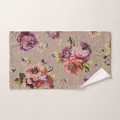 Vintage Rustic Floral Handdoek (Handdoek)