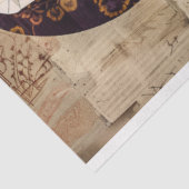 Vintage Rustic Textuur Kraan Collage Decoupage  Tissuepapier (Detail)