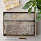 Vintage Rustieke Textuur Ephemera Decoupage Tissuepapier (Geschenk)